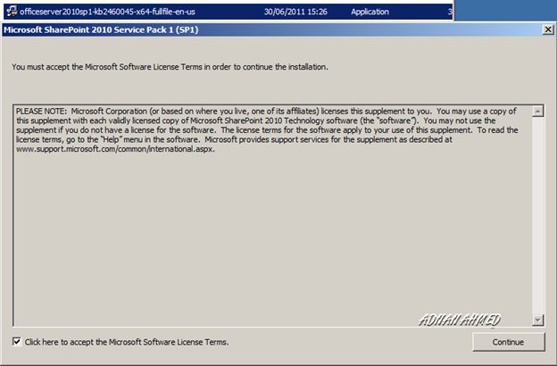 How to install and configure SharePoint Server 2010 SP1 on the existing SP 2010 Farm