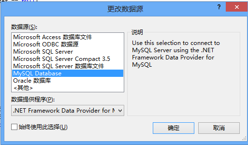 net下 Mysql Linq的使用, 更新数据,增加数据,删除数据