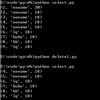 SQLite和PySqlite的使用