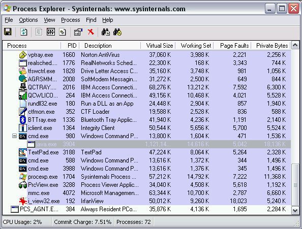 Process Explorer