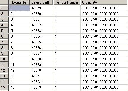 SQL Server2005中四种排名函数的使用