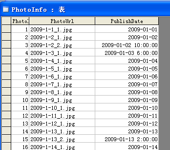 利用asp.net日历服务器控件实现仿Yupoo日历相册的效果