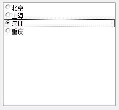 控件自绘之CRadioListBox