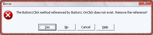 Button1.OnClick := Form1.Button1Click;_第2张图片