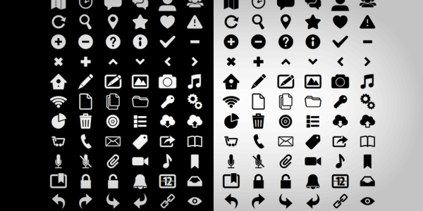 Flat Icons & Icon Fonts