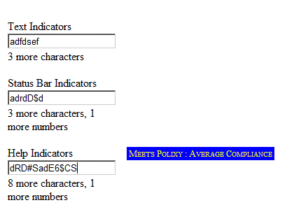 PasswordStrength 控件
