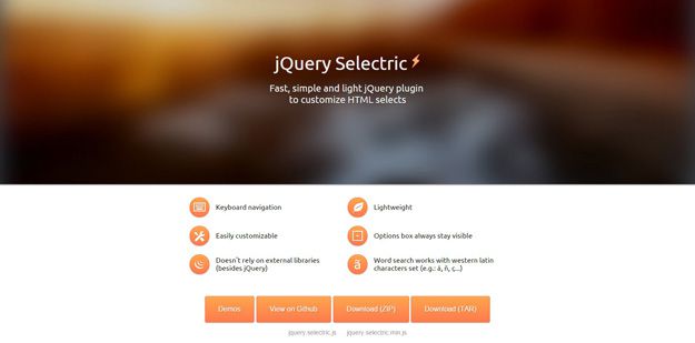 jquery selectric