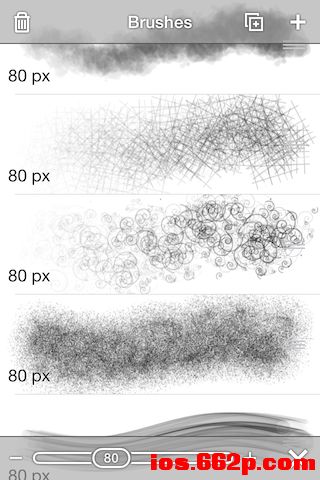 一个Brushes笔画应用ios源码完整版