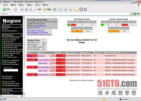 Nagios远程监控软件的安装与配置详解(1)