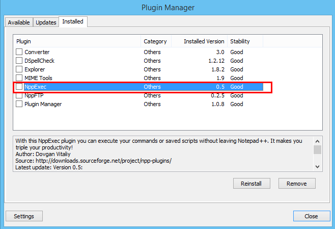 Notepad++ 配置 Node.js 开发环境