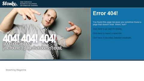 404 Error Page Example