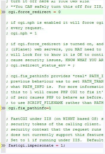 IIS + MySql + PHP 开发环境搭建