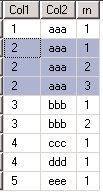 如何删除Table中的重复行