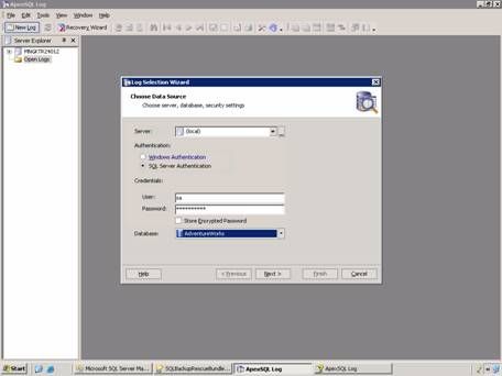ApexSQL Log 2005