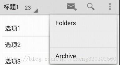 Android ActionBar