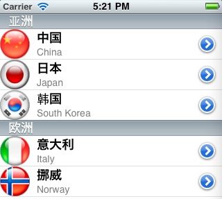 表视图(UITableView)与表视图控制器(UITableViewController)