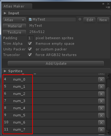 Unity NGUI中动态添加和删除sprite