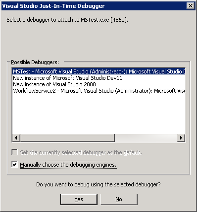 VS Debugger