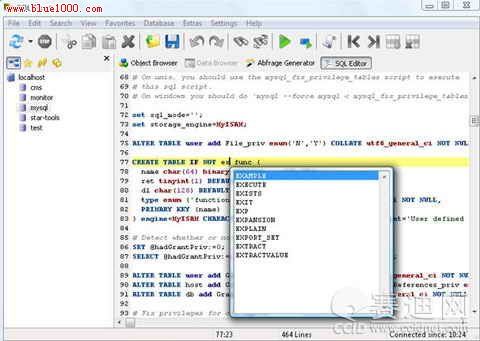 MySQL 与 MySQL-Front详细解析