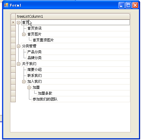 DevExpress之TreeList绑定复杂数据类型