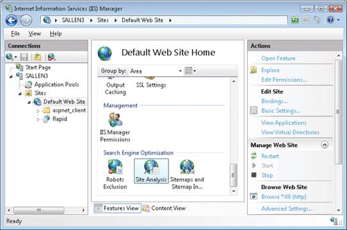 通过 ASP.NET 4.0、Visual Studio 2010 和 IIS7 实现的搜索引擎优化