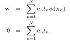 PRML读书会第七章 Sparse Kernel Machines（支持向量机， support vector machine ，KKT条件，RVM）