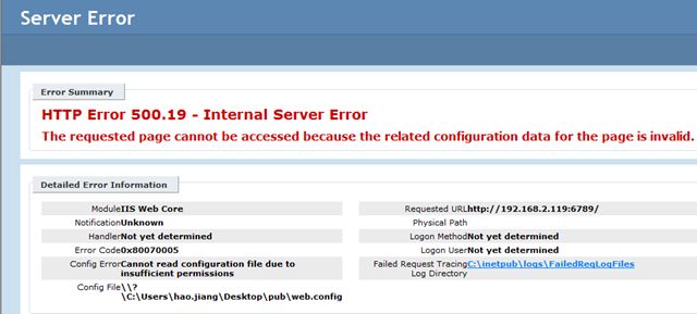 error