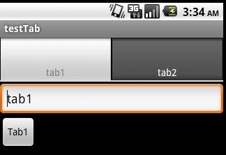 Android入门教程(二十二)------之TabHost,TabWidget