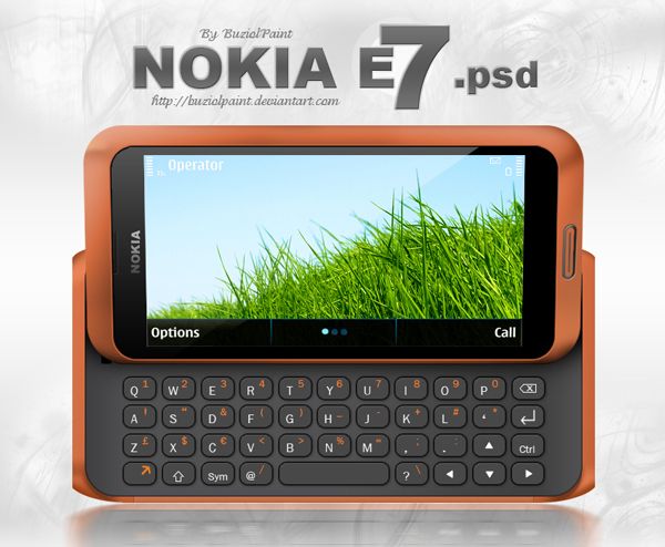 nokia - E7的