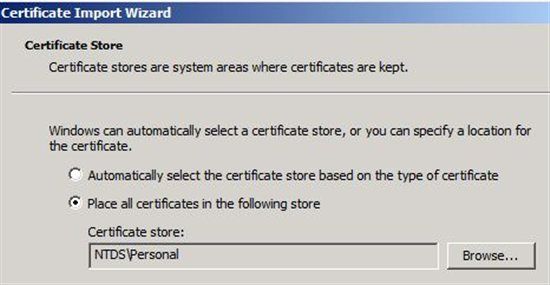 Certificate Store