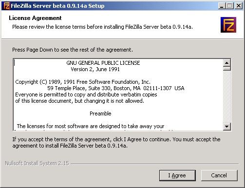 FileZilla Server 设置