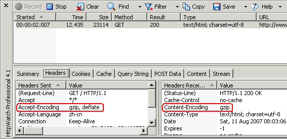IIS6 Gzip 网页GZIP压缩