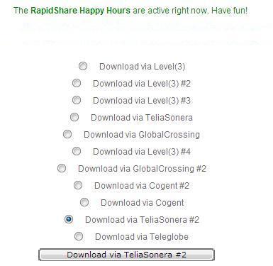 最好的rapidshare辅助工具 - RapidShare Happy Hours Detector