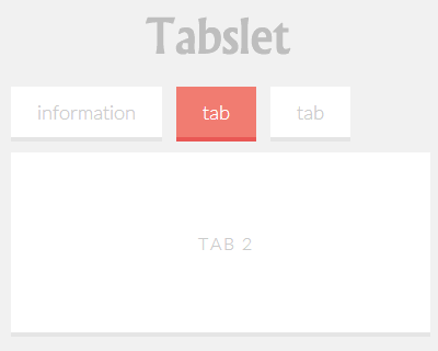 基于jQuery简单实用的Tabs选项卡插件