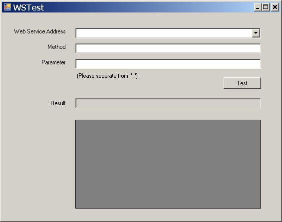 Web Service测试小工具(包含源代码)