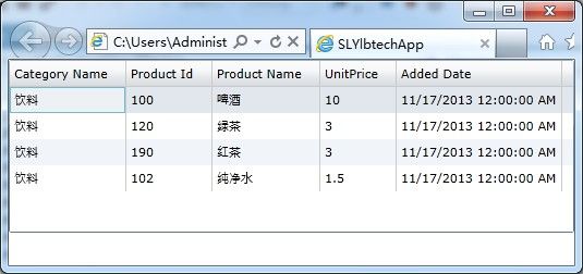 SilverLight-DataControls:四、The PagedCollectionView(分页的集合视图) 对象
