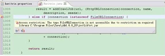 [wbia 1.4]修改Heritrix代码得到网页间的链接关系