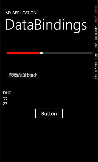 Windows phone 7之数据绑定(Data Bindings)