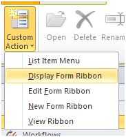 SharePoint 2010 UI 定制化系列之定制Ribbon UI操作: 如何使用SharePoint Designer 2010定制Ribbon UI操作