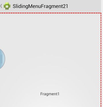 slidingmenu + fragment 左右菜单滑动