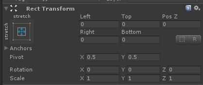 U3D UGUI学习2 - RectTransform