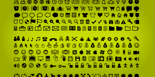 Flat Icons & Icon Fonts