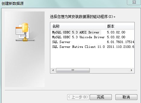 MFC通过ODBC连接mysql（使用VS2012编写MFC）