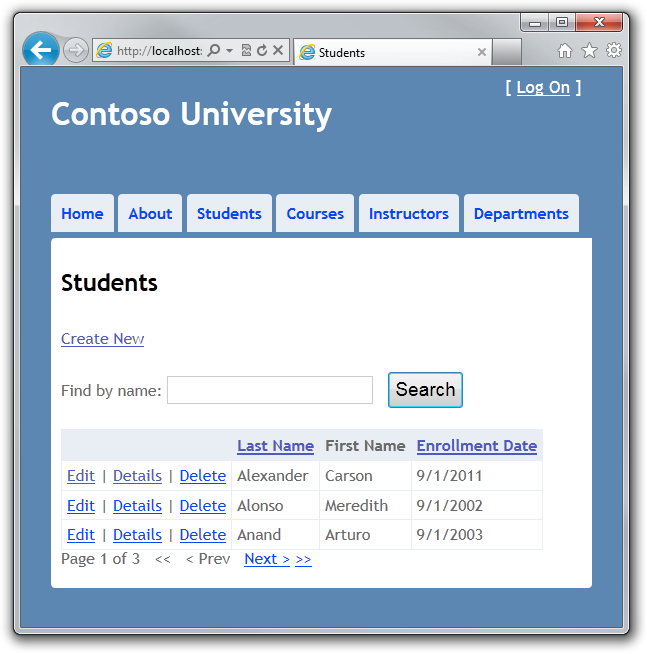 翻译：Contoso 大学 - 4 - 创建更加复杂的数据模型