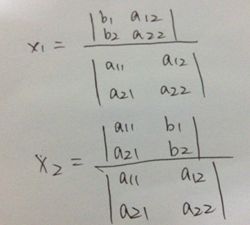 线性代数之行列式(1) ——行列式的定义以及二阶行列式