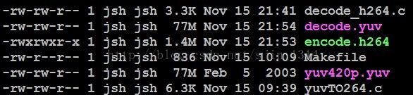 使用X264编码yuv格式的视频帧使用ffmpeg解码h264视频帧