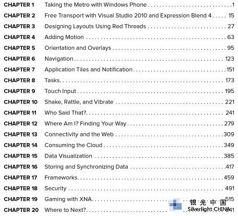分享Silverlight/WPF/Windows Phone一周学习导读(11月22日-28日)