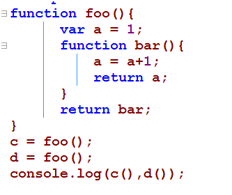 Python闭包与javascript闭包比较