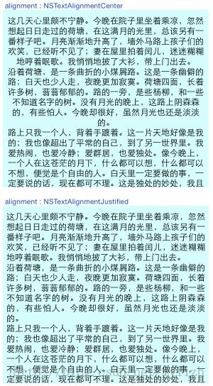 iOS之富文本