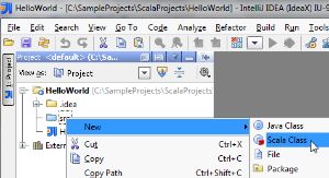 Getting Started with IntelliJ IDEA Scala Plugin